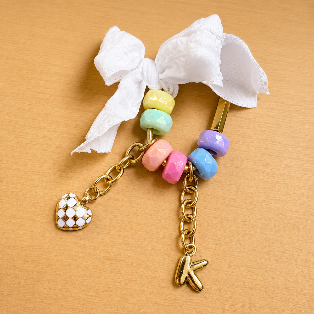 NEW**Bag Charm (Dreamy Rainbow)