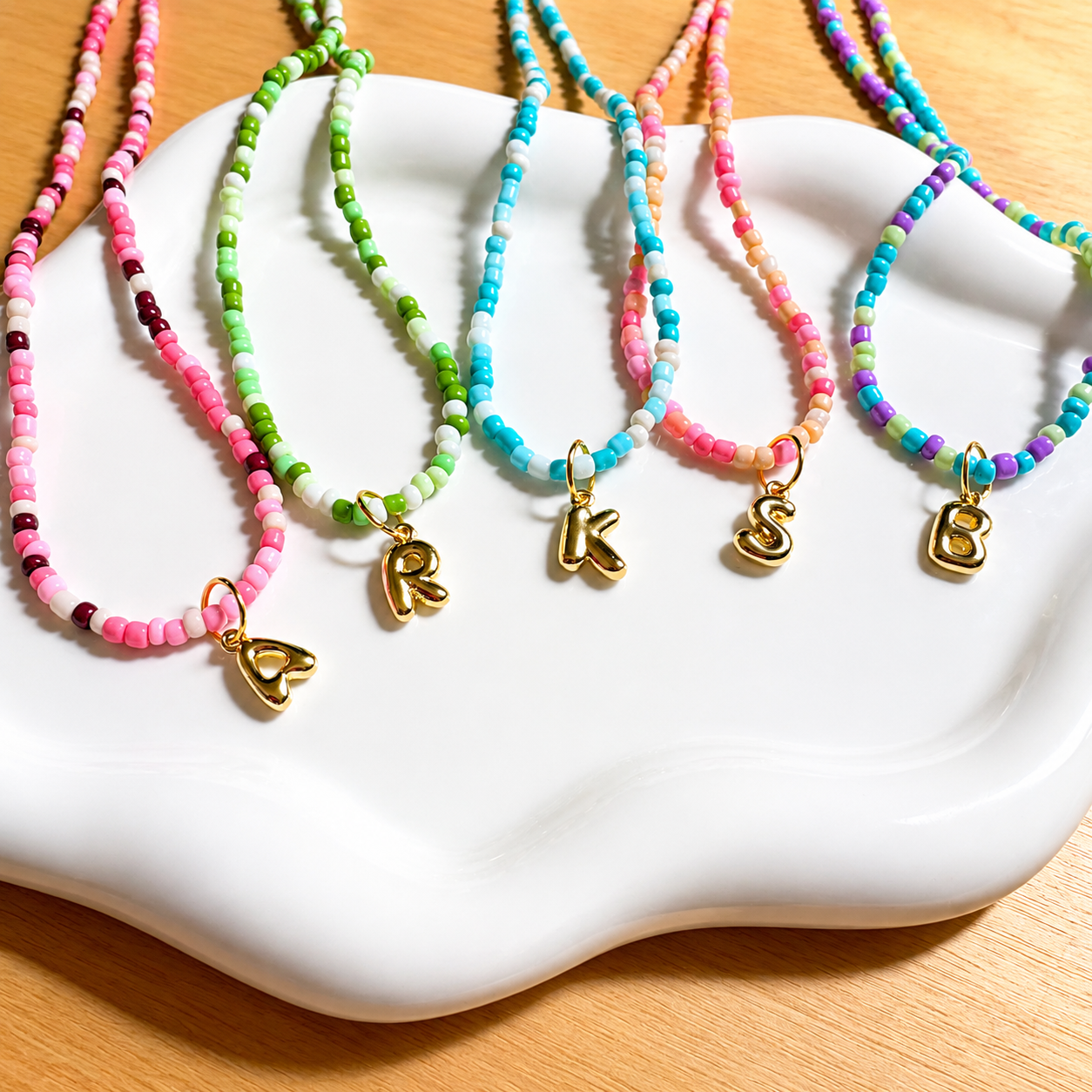 Dainty Seed Beaded Necklace