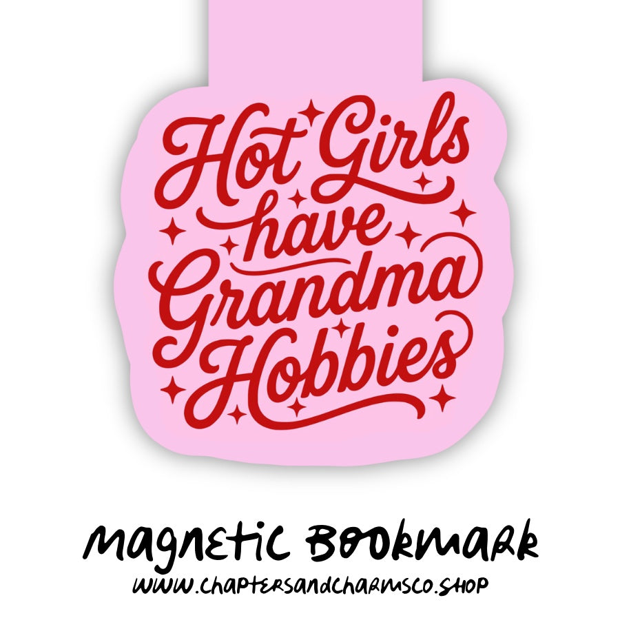 Grandma hobbies | Magnetic Bookmark
