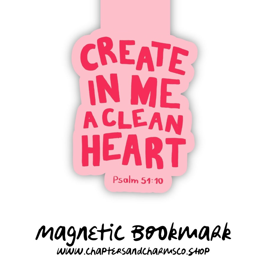 Clean heart | Magnetic Bookmark