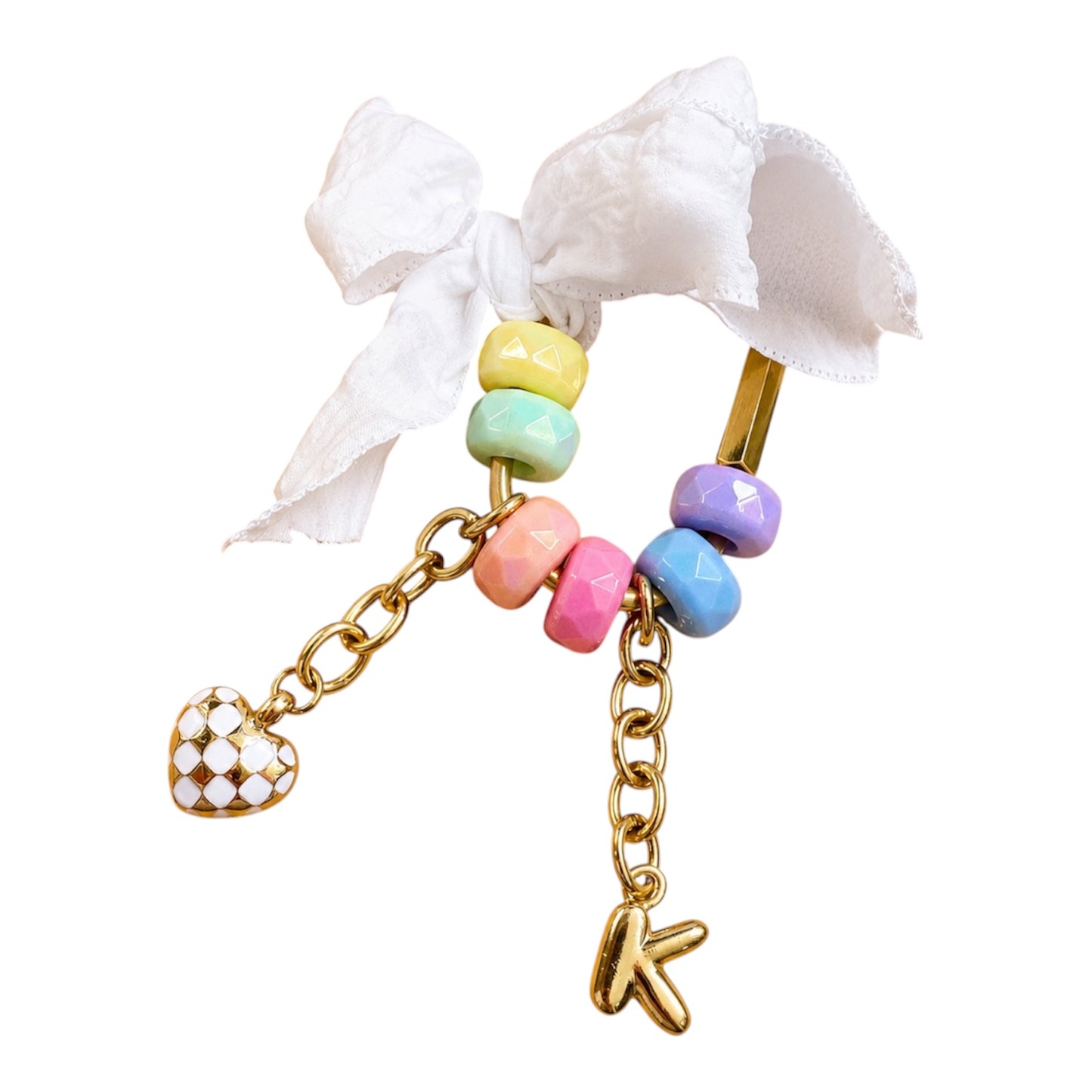 NEW**Bag Charm (Dreamy Rainbow)