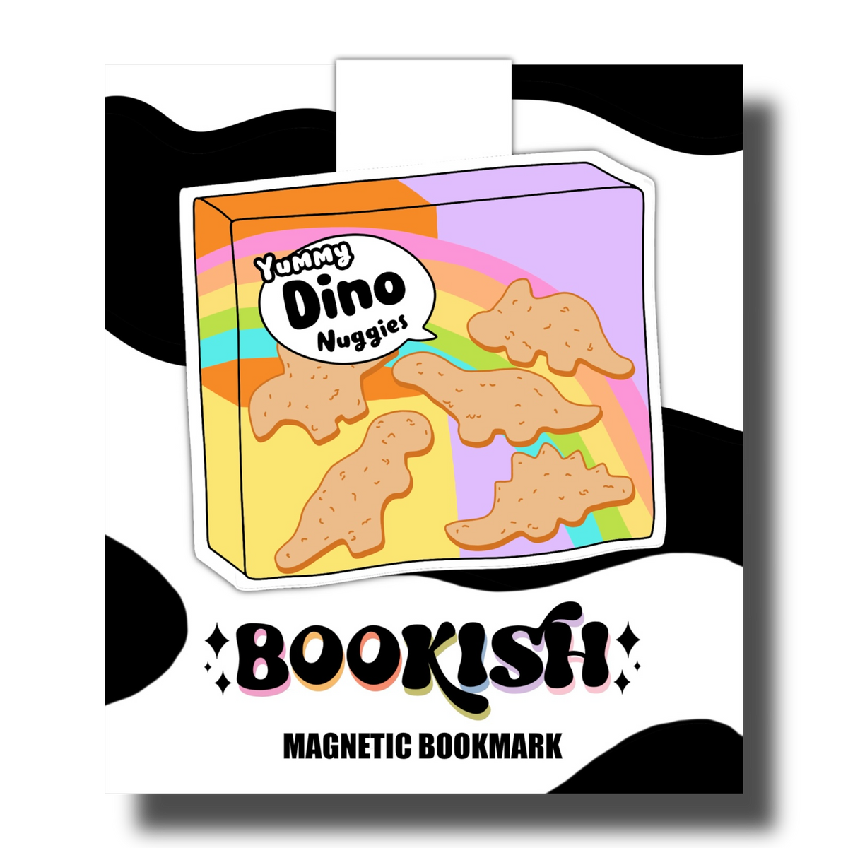 Dino Nuggies Magnetic Bookmark